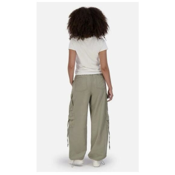 New NWT Aeropostale Parachute Cargo Pants Light Green Size XL - Picture 3 of 13